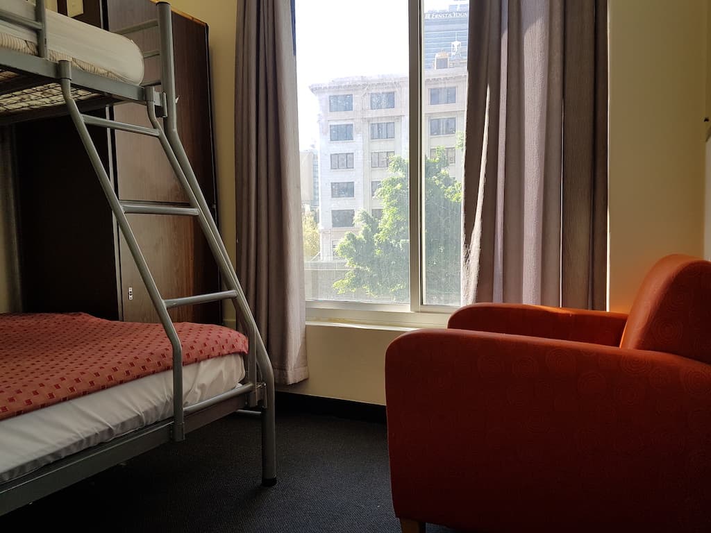 Room with a view over George Street