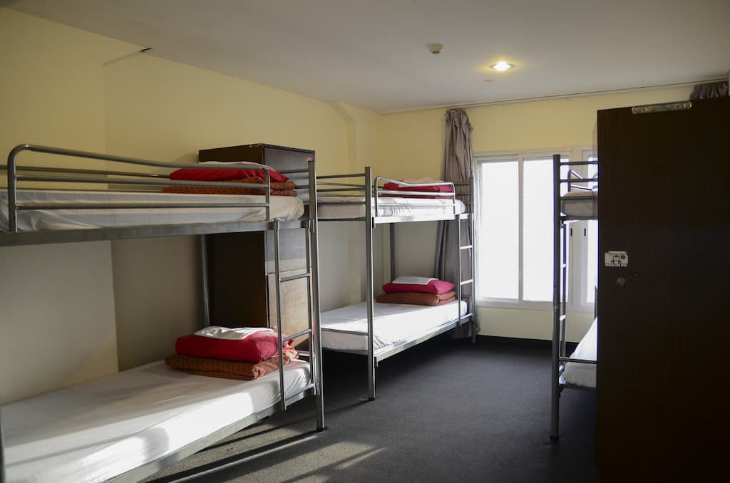 Dorm room interior