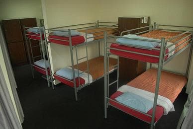 6-bed dorm room